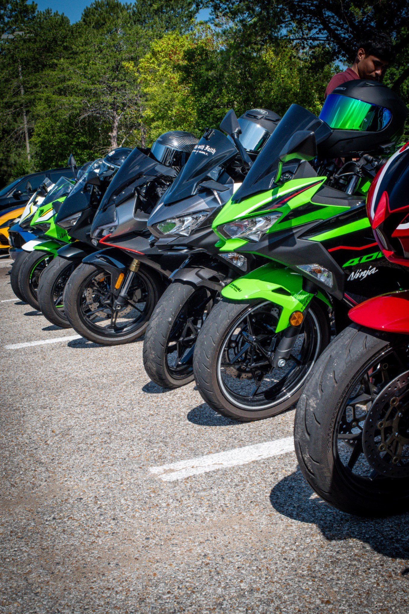 Motorcycle Lineup — TLC Photography