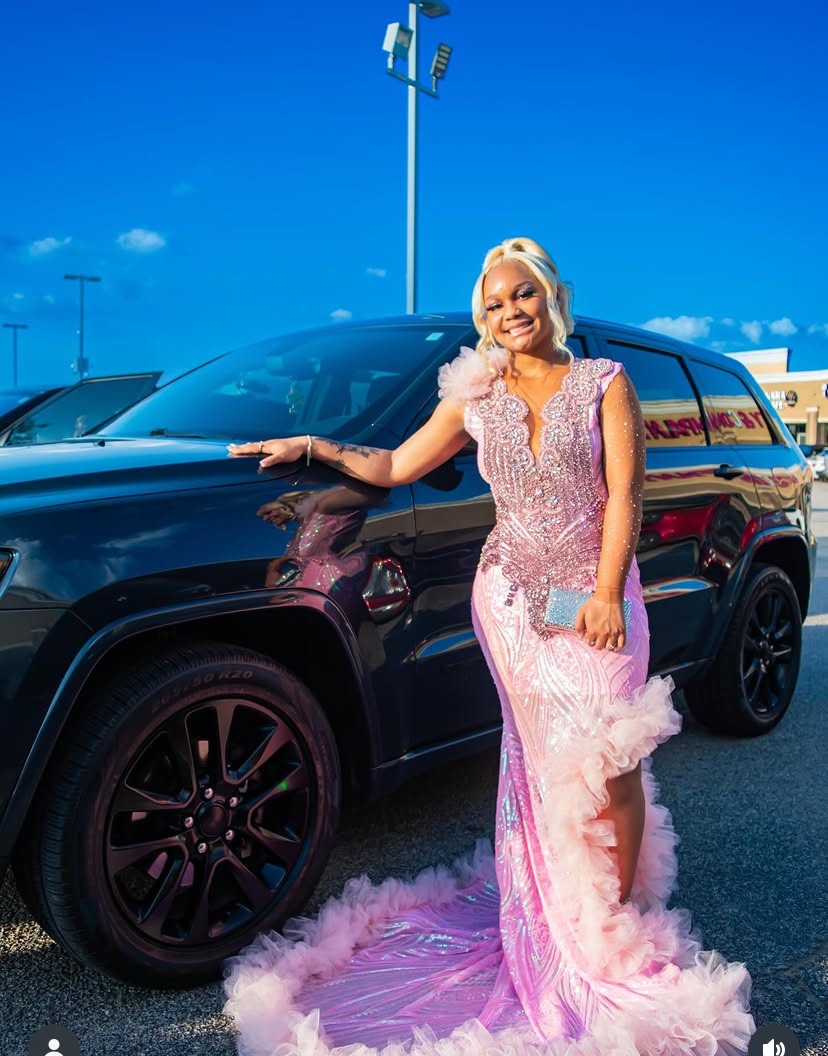 Pink Arrival photographed by TLC Photography