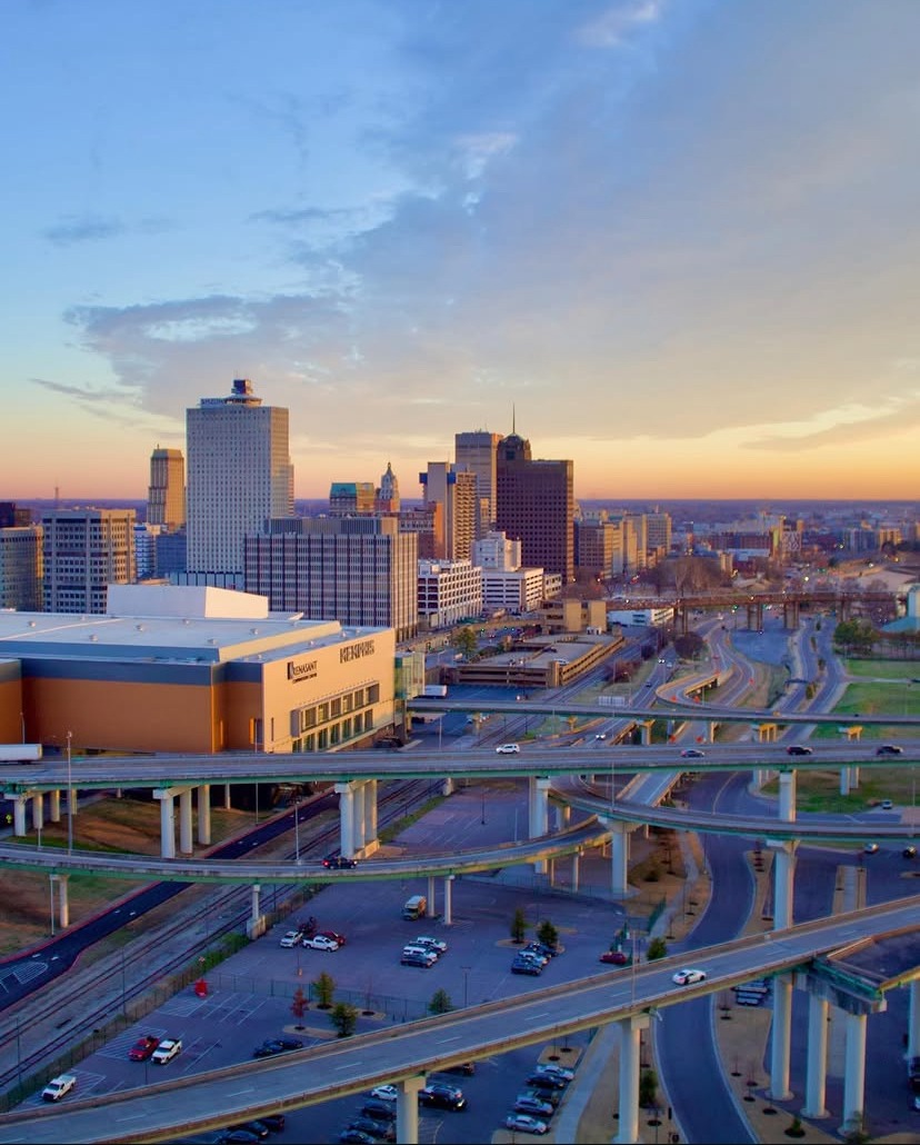 Memphis at Dusk photographed by TLC Photography